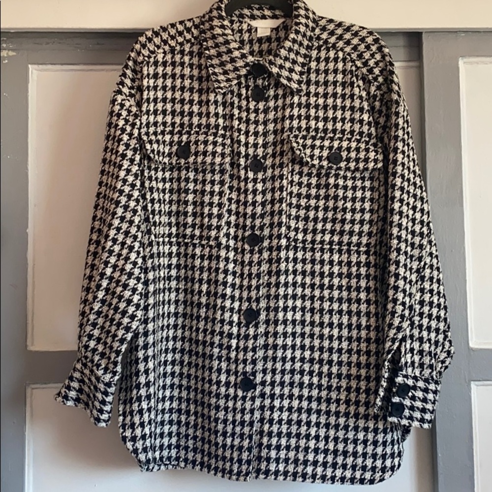 H&M Houndstooth Jacket